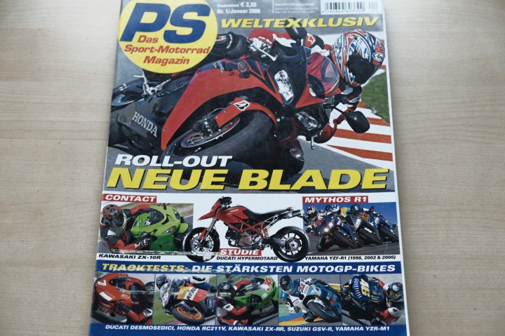 Deckblatt PS Sport Motorrad (01/2006)